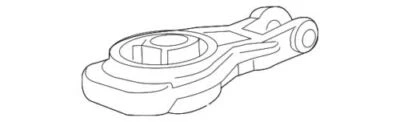 Genuine GM 2014-2020 Chevrolet Sonic LS LT RS Lower Transmission Mount 95350019 - Image 1 of 2