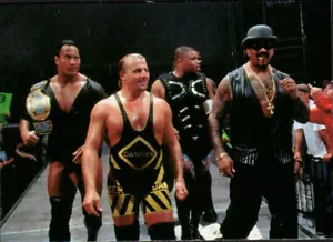 1998 Comic Images WWF Superstarz Wrestling Card #52 The Nation Owen Hart - Picture 1 of 2