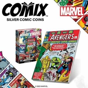 AVENGERS #1 2023 SILVER COIN - Picture 1 of 6