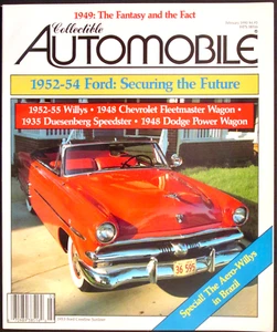 COLLECTIBLE AUTOMOBILE February 1990 - Picture 1 of 2