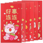  6 Pcs Chinesisches Neujahr Hong Geldumschläge Geschenke Tatsächl Drachenmuster