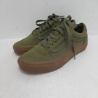 Vans Trainers Womens Size UK 5 EUR 38 Green Leather RMF06-CAP
