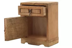 Casa Delle Bambole Messicano Rustico Comodino Hacienda Mobili Camera da Letto - Foto 1 di 9