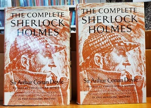 The Complete Sherlock Holmes by Sir Arthur Conan Doyle ~ 2 Volume Set ~ Hardback - Picture 1 of 17