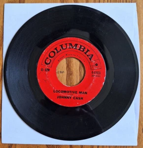Vintage 45 RPM Johnny Cash Columbia Girl in Saskatoon 4-41920 1960 - Imagen 1 de 2