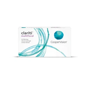 Clariti Multifocal Silicon Hydrogel Monatslinsen Pckg. mit 6 Linsen
