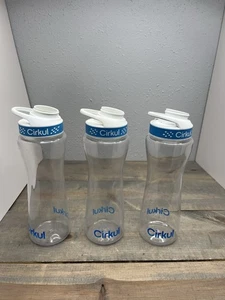 Cirkul 22 oz Botella de agua con sabor infundido de bebidas de plástico usada Lote de 3 - Imagen 1 de 3