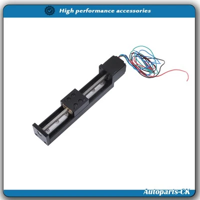 100mm T6 Mini Linear Rail Slide Actuator Screw Motion with NEMA11 Stepper Motor - Image 1 of 4