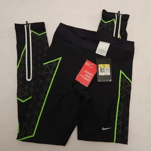 NUOVO Nike Pantaloni da Corsa, Palestra, per Donna o Uomo, Taglia S, Colore 020 (Blu Scuro) - Foto 1 di 8
