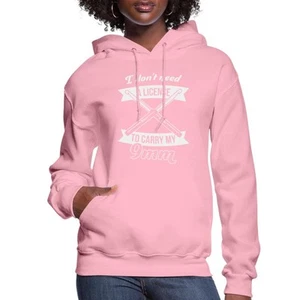 Funny Crocheting Gift Idea / Crochet Quote 9mm Women's Hoodie - Picture 1 of 16