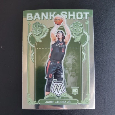 2023-24 Panini Mosaic - Bank Shot #11 Jaime Jaquez Jr. (RC) Miami Heat - Image 1 of 2