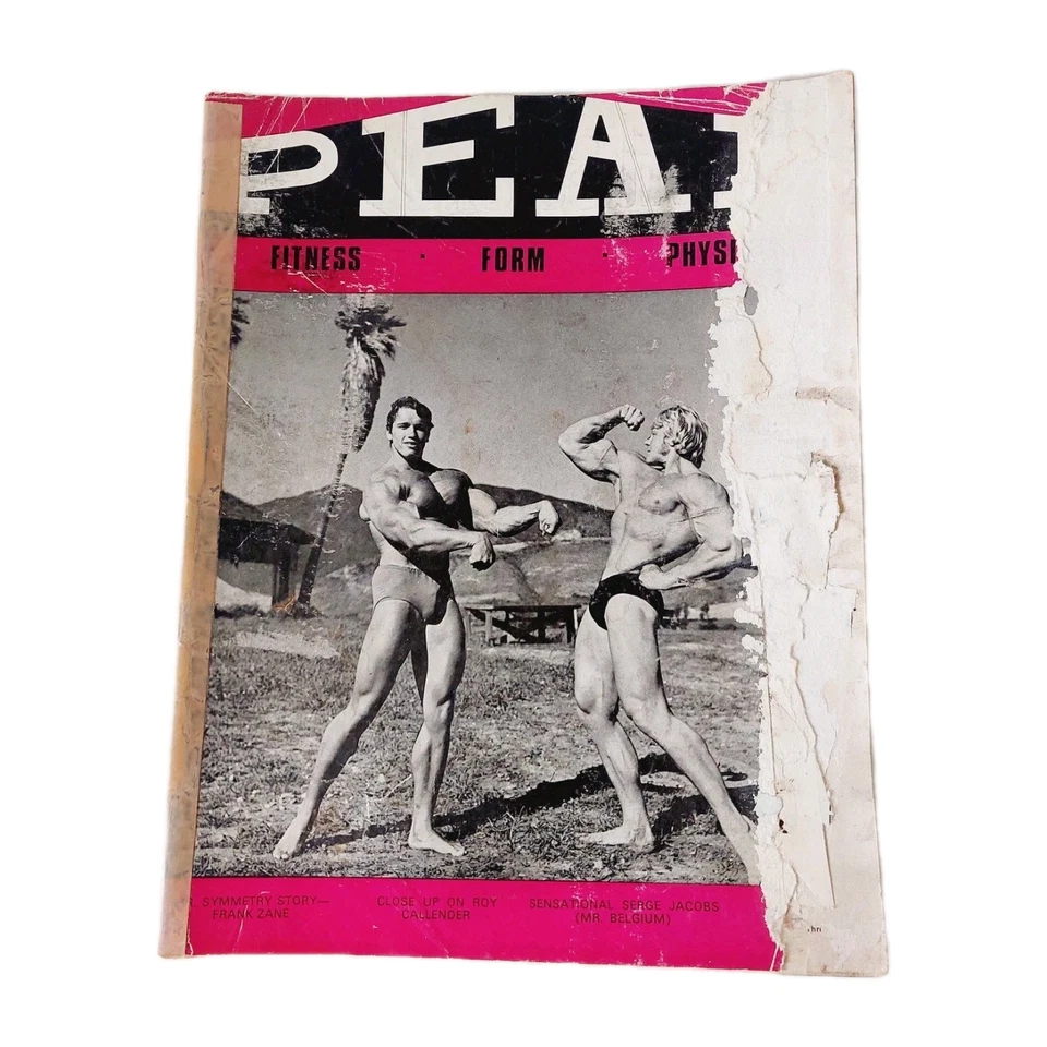Arnold Schwarzenegger - Peak Bodybuilding Magazine - Volume 1 Number 8 70's - Image 1 of 4