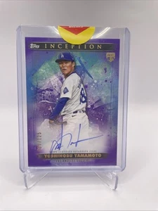 2024 Topps Inception Yoshinobu Yamamoto RC Auto 66/125 #BRES-YY - Picture 1 of 2