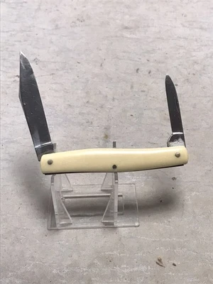 Navaja de bolsillo plegable Southern & Richardson Sheffield England 2 hojas Foto 1 de 4