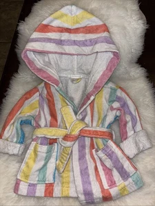 Accappatoio con cappuccio per bambini Pottery Barn usato in ottime condizioni cravatta 2T SPEDIZIONE GRATUITA - Foto 1 di 5