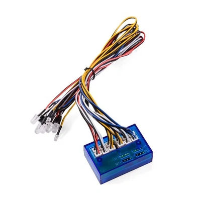 1/10 1/8 RC LED Lights Kit For HSP Traxxas TAMIYA For Axial SCX10 RC Car c - Image 1 of 4