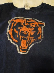 Vintage Chicago Bears T-Shirt Size XL Reebok NFL Classic - Picture 1 of 5