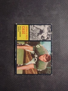 1962 Topps #125 Pete Case Rookie SP Philadelphia Eagles F/G  - Bild 1 von 2