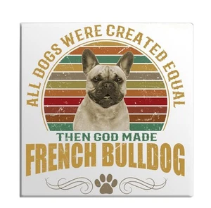Fridge Magnet Frence Bulldog Dog Mans Breed Best Friend Pet Lovers Refrigerator - Picture 1 of 7