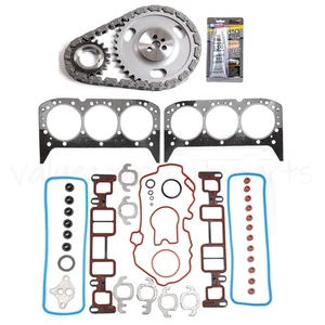 Timing Chain kit Head Gasket set For Isuzu Hombre Oldsmobile Bravada 1996-2001 - Picture 1 of 8