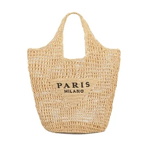 Straw Woven Tote Bag for women,Mesh Hollow Woven Tote Bag, Beach,Hobo Women B... - Picture 1 of 6