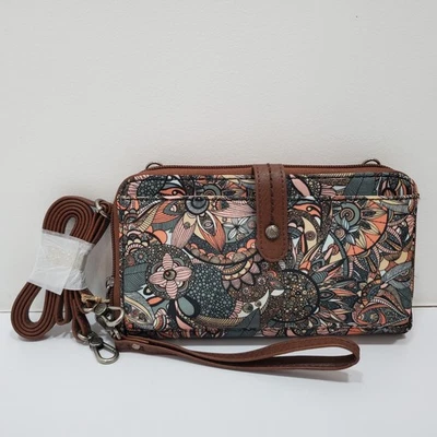 Sakroots Artist Circle Smartphone Wallet/Wristlet with Crossbody Strap - Image 1 of 4