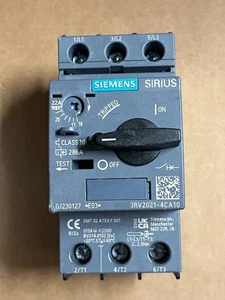 NEW OPEN BOX Siemens 3RV2021-4CA10 Sirius Circuit Breaker - Picture 1 of 2