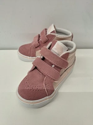 Zapatos VANS Kids Sk8 rosa medio talla 6,5T Foto 1 de 4
