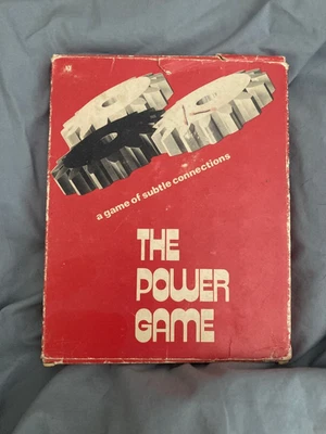 Rare 1975 vintage The Power Game Logical Mechanical mind Boxed Complete - Image 1 of 2