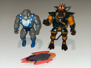 Thundercats Panthro Ratar-o Vintage 6" Figures 1985 Wilykat Skateboard TV Series - Picture 1 of 24