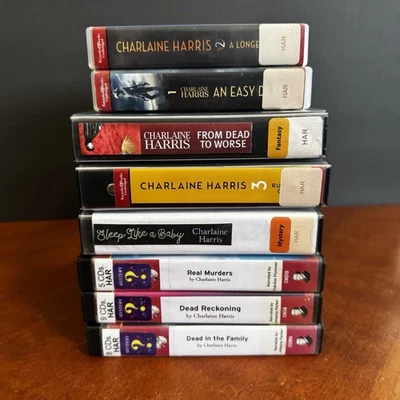 Lot: 8 Charlaine Harris  Audio Book CD Dead Reckoning In Family Real Murders - Image 1 of 4