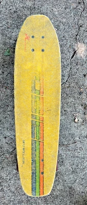 Vintage Skateboard Hobie Hustler from 1975 Hobie sealed bearing wheels - Image 1 of 4