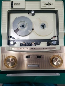 RCA Victor Model IYC-11 Jumbo Cassette Sound Tape Recorder Stereo Rare Vintage - Bild 1 von 8