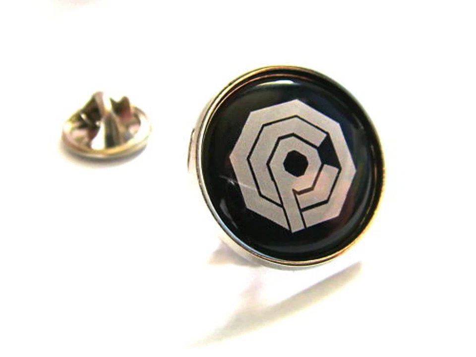 ROBOCOP OCP OMNI PRODUCTS SYMBOL LAPEL PIN BADGE GIFT - Image 1 of 1