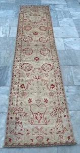 High Quality Afghan Hallway Handmade Runner Rug Kitchen Khurjeen Rug 251x64cm - Picture 1 of 9