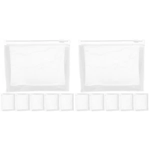 Set of 2 Kosmetiktasche Wieder Auffüllbar Kosmetik-Aufbewahrungstasche Reisen - Bild 1 von 12