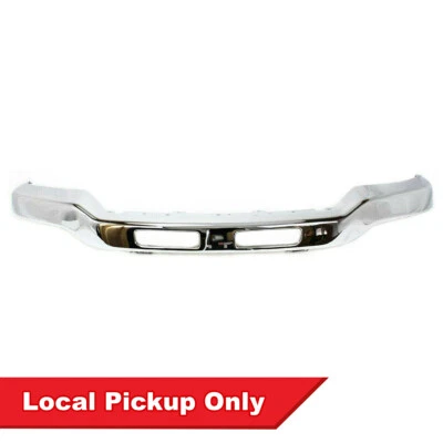 New Front Chrome Steel Bumper For 2003-2007 GMC Sierra GM1002463 w/ Brackets - Image 1 of 4