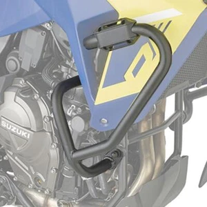 Kappa black tubular crash bars Suzuki Vstrom 800DE 2023 - Picture 1 of 6
