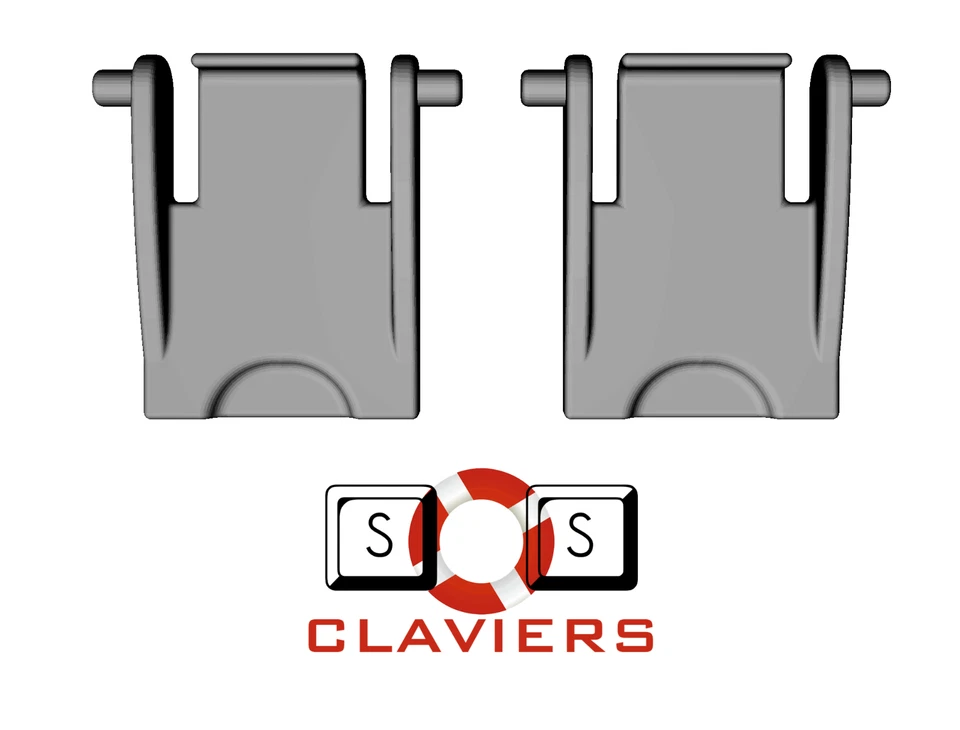 Sharkoon Skiller Tastatur Spare Ersatz Tilt Leg Ständer Foot Feet Satz - Bild 1 von 3