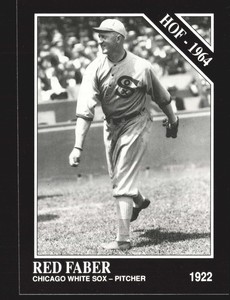 1991 Conlon Collection TSN #41b Red Faber    Chicago White Sox