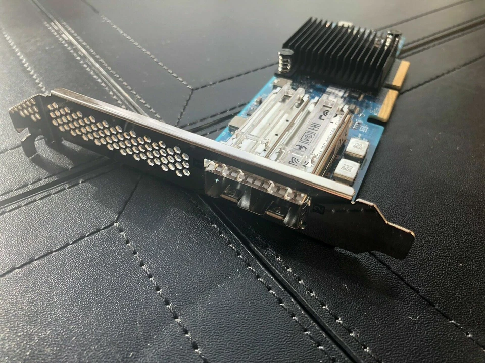 NEW Lenovo 00D1996 94Y5194 CA VFA2 ML2 Dual Port 10GbE SFP+ Adapter add bracket - Image 1 of 4