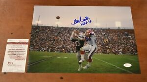 ANDRE REED Signed 11x14 Inch Photo-Hall of fame-Buffalo Bills-JSA Certification