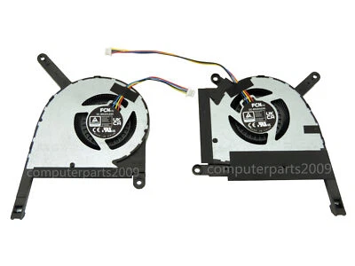 Par de ventiladores CPU + GPU para ASUS TUF Gaming F15 FX507ZM FX507ZR FX507ZU FX507ZI FX507ZV Foto 1 de 4