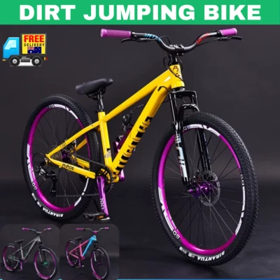 Crush Trails in Style with This Lightweight 21-Speed Dirt Mountain Bike - image 1 of 4