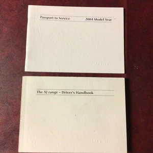 2004 JAGUAR XJ + SUPERCHARGED OWNERS MANUAL BOOKS ALL MODELS - Picture 1 of 6