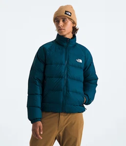 The North Face Hydrenalite Puffer Jacket Men's Small Blue Down Full Zip APP2356 - Picture 1 of 10
