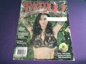 MARA OHARA Tattoo Magazine Winter 2019 ED HARDY Issue # 338 - Picture 1 of 12