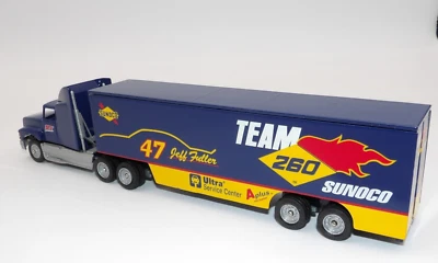 Team 260 Sunoco LE 1995 18 Wheeler Tractor Trailer Custom Produced Truck Mode - Image 1 of 4