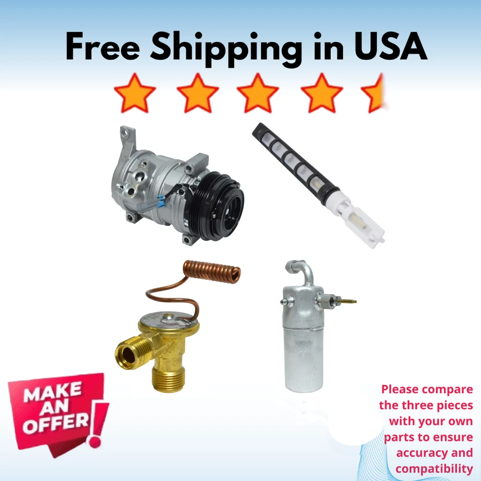 Kit Compresor A/C Fit GMC Yukon XL 2500 2000-2006 Foto 1 de 4