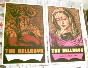 BELLRAYS retailer promo POSTER 1997 Have A Little Faith 2-sided  11 x 17 inches - Picture 1 of 1